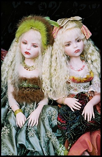 Чудо художница - Dale Zentner (dolls). Авторские куклы Дейл Зентнер