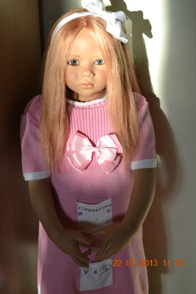 Моя Линики - красивейший ребенок. Кукла Annette Himstedt 2006 г (фото 10)