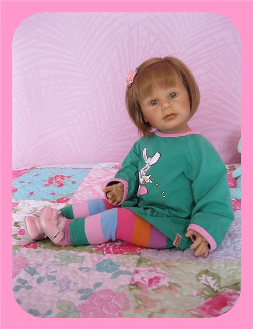 Мы пришли познакомиться! Очаровательные девочки-куклы от Brigitte Paetsch (фото 2)