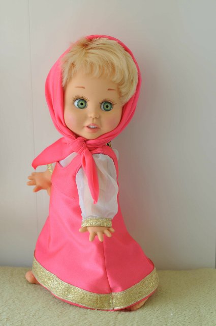 Galoob - Baby Face, часть 9. Сказка для дочки "Маша и медведь"