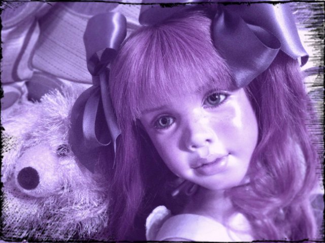 Сиреневое настроение или девочка от Сьюзен Крей