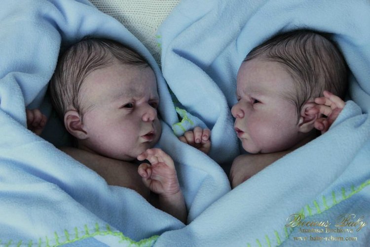 Двойное счастье! Куклы реборн Анастасии Бочковой (фото 5)