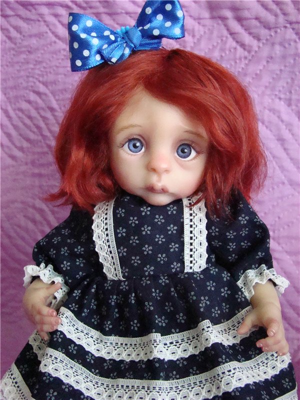 Каролина. Авторская кукла Кондрашовой Ирины (фото 2)
