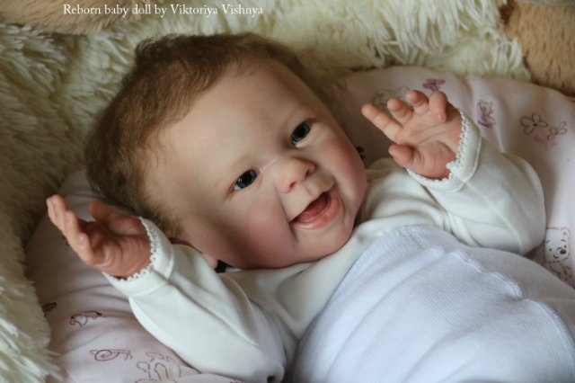 Мейзи... Куколка Реборн Виктории Вишни