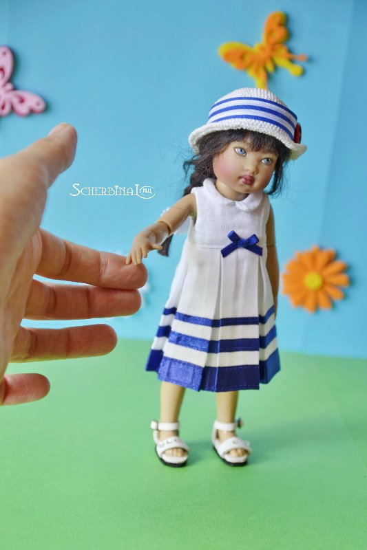 Летняя коллекция платьев для маленьких кукол