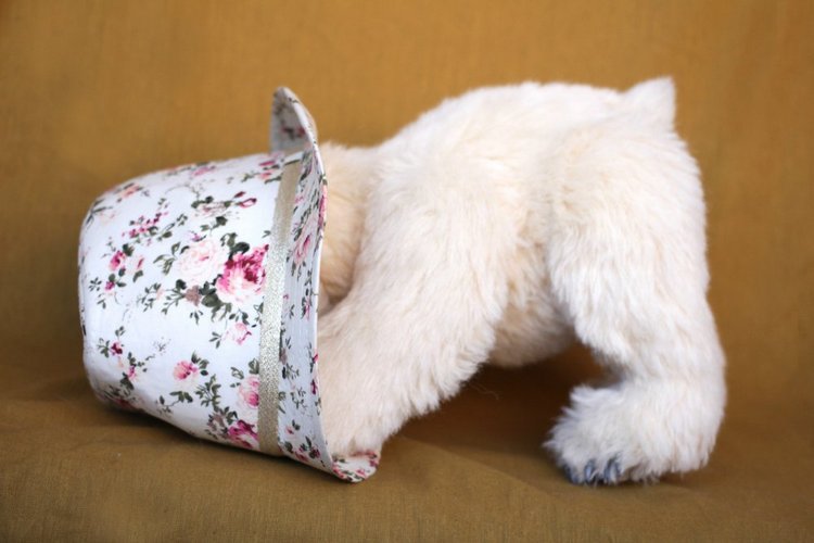 Нолан полярный медвежонок. Авторские игрушки ручной работы Татьяны Матляк