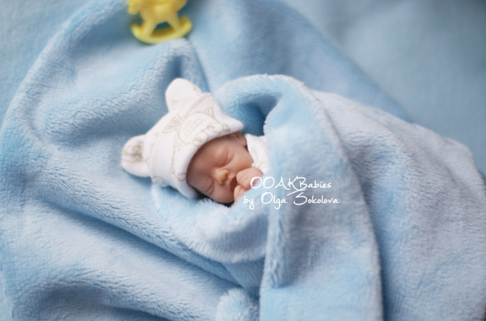 Мия, Макс, Клара, Бэн, Соня. Младенцы ООАК Ольги Соколовой (фото 10)