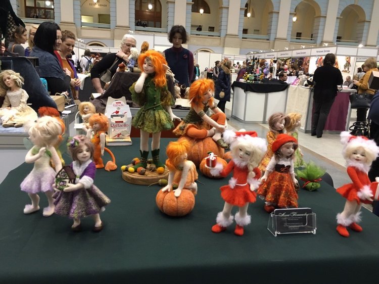 Москва Гостиный двор 2016 - Международная выставка Искусство куклы. Фото