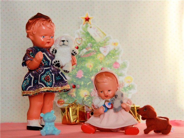 Сестрёнки — Винтажные куклы ГДР (Немки): Бигги