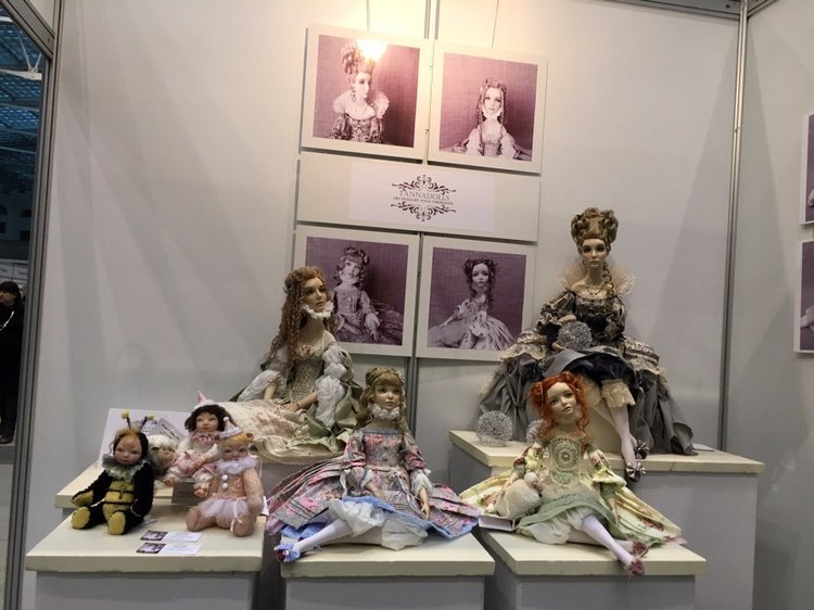 Москва "Гостиный двор" 2016 - Международная выставка "Искусство куклы" - мой взгляд