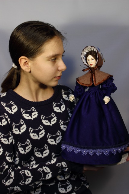 Как мы куклу с портретным сходством мастерили