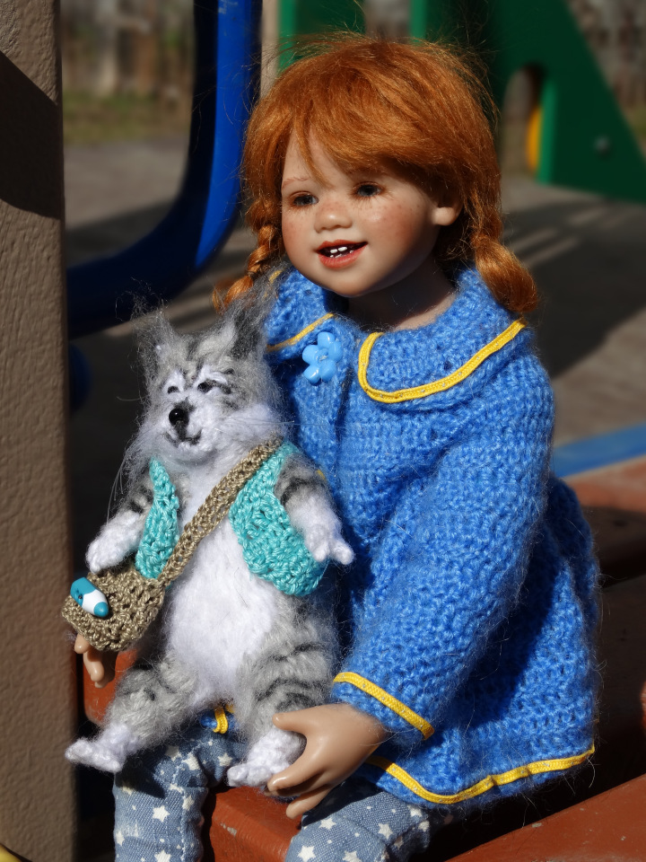 Кукла Annette Himstedt Лиля и Васька