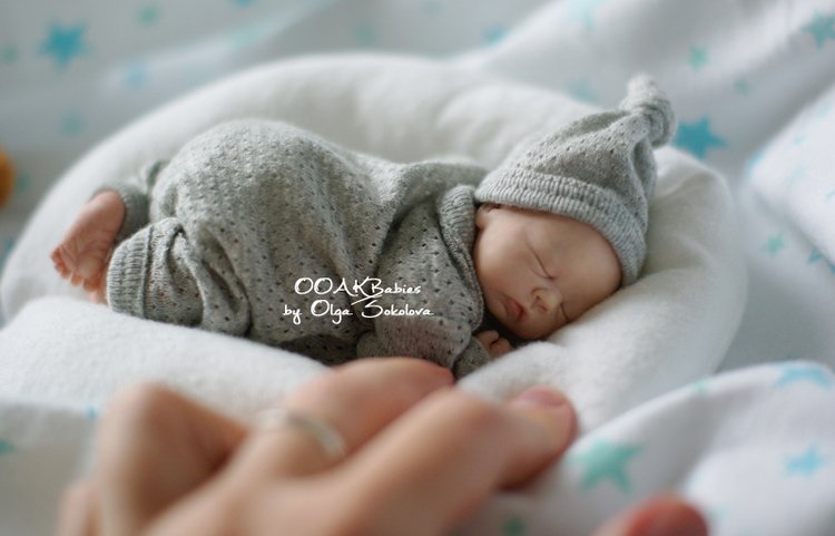 Арсений. Младенец ООАК Ольги Соколовой (фото 5)