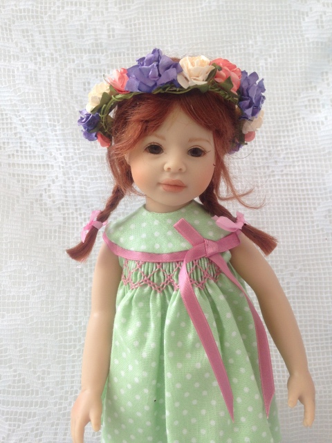 Девочки в веночках, куклы от H. Plusczok (фото 4)