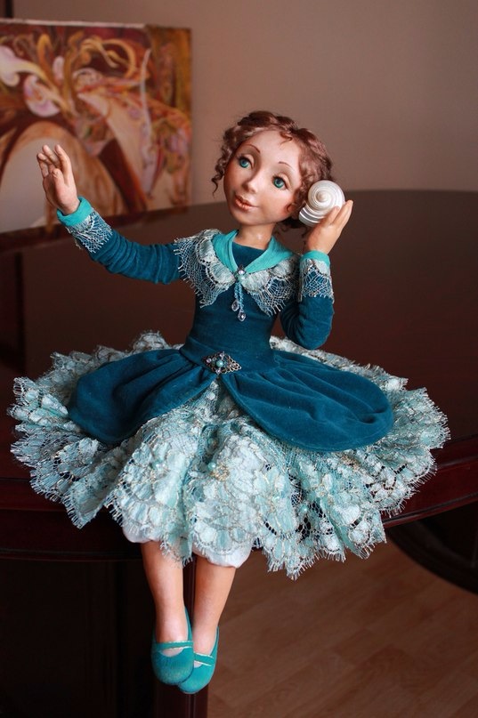 Авторские куклы Татьяны Малушкиной (фото 10)