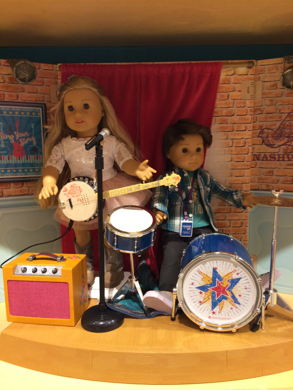 American Girl - всамделишный магазин