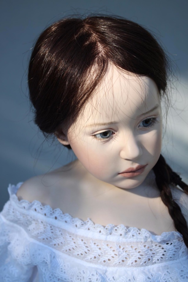 Процесс создания фарфоровых кукол - Джинн Гросс (Jeanne Gross). Часть шестая - Три Сестры (фото 7)