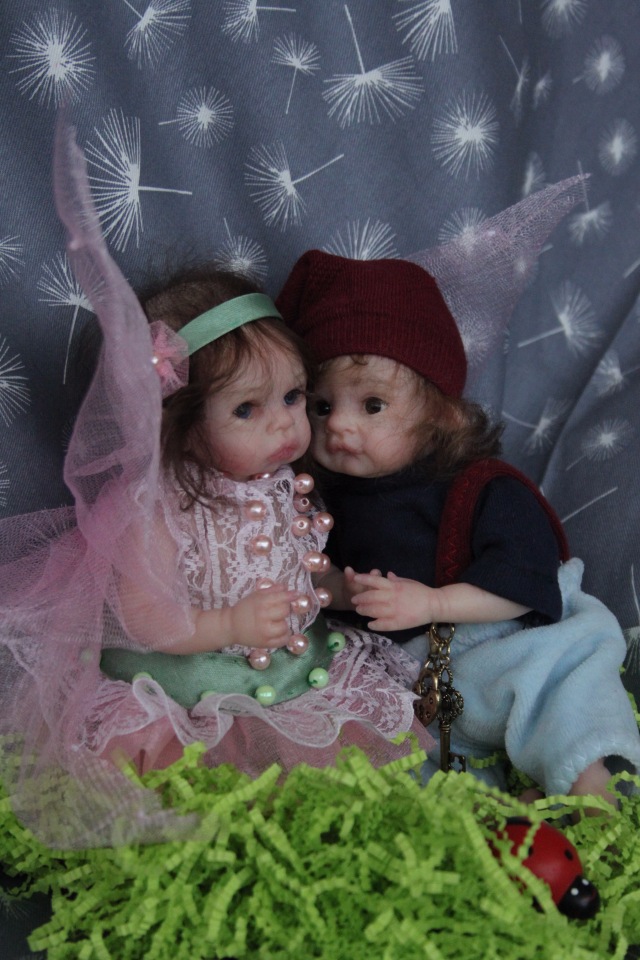 Эльфёныши, кукла-реборн Элины Кудрявцевой