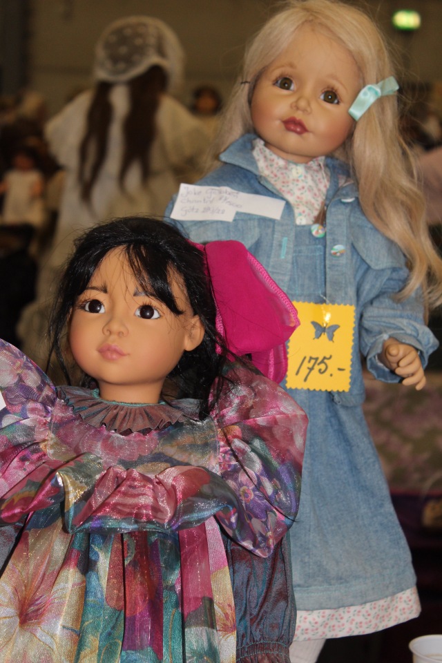 Выставка мишек, кукол и кукольной миниатюры в Голландии 2017 - часть пятая