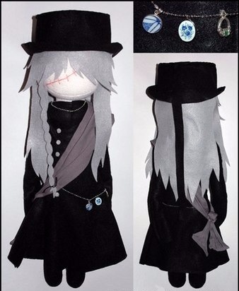 Гробовщик - герой аниме "Kuroshitsuji" ("Тёмный Дворецкий") и кукла