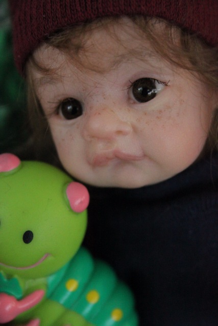 Малышок, кукла реборн Элины Кудрявцевой