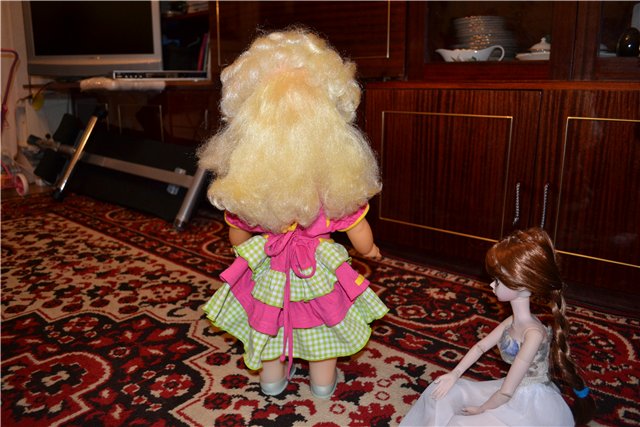 Голубоглазая красавица — Советские винтажные куклы (СССР): Ленигрушка (фото 9)