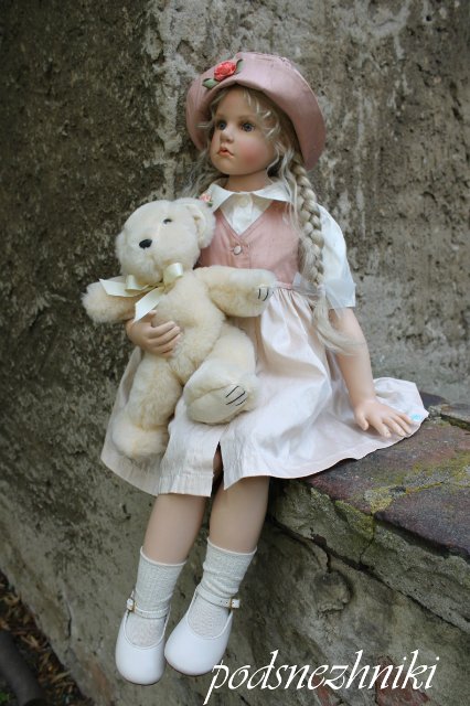 Летние девочки - редкие белокурые красавицы от Хильдегард Гюнцель для Walterhäuser Puppenmanufaktur (фото 9)