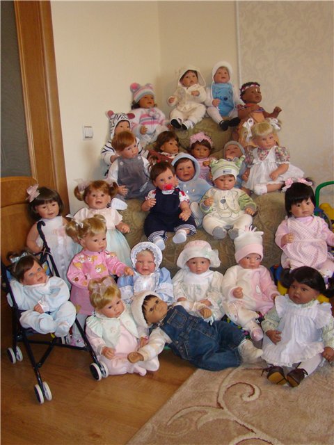 Мои куклы — Домашние коллекции кукол: фото собраний (фото 2)