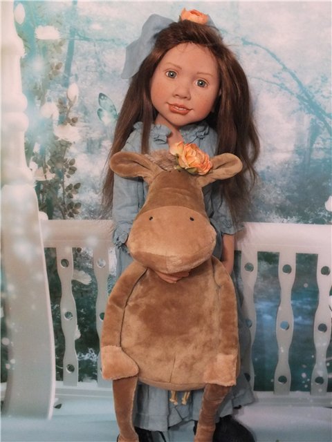 Ко мне приехала коллекционная кукла Минтье от Zwergnase (фото 3)