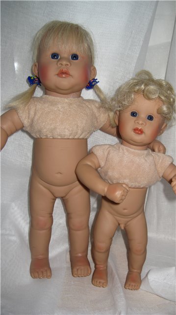 Фло и Флори. Куклы Schildkrot (фото 4)