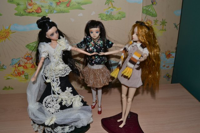 Моя коллекция джеек (J-doll) и Диамант