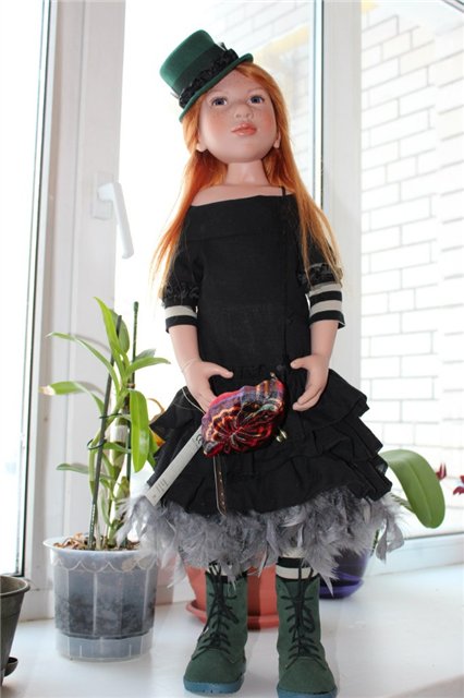 Коллекционная кукла ВЕРУШКА от Цвергназе. Моя рыжая Бестия