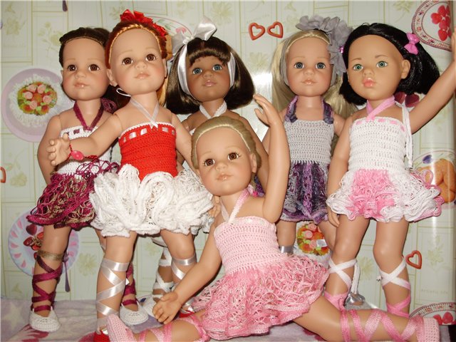 А у нас балетный класс! Одежда для Готц