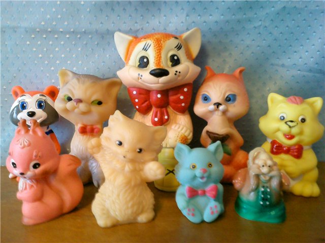 Моя первая коллекция игрушек. Часть 1