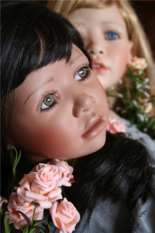 Ооочень "Оранжевый" топ.. или куклы Christine Orange