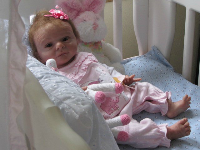 Крошка Рози. Кукла реборн из одноименного молда (фото 3)