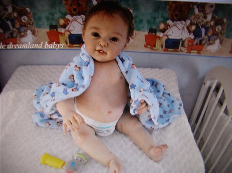 Увидела симпатичного мальчишку. Reborn Prototype Toddler, sculpt Adrie Stoete (фото 6)