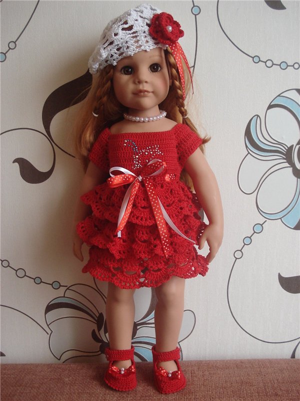 Радуга цвета — Одежда и обувь для кукол своими руками: фото