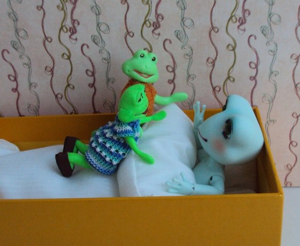 А мы не ждали, не гадали... Или наш новый житель от Pipos, лягушонок Trudy | Бэйбики А мы не ждали, не гадали... Или наш новый житель от Pipos, лягушонок Trudy