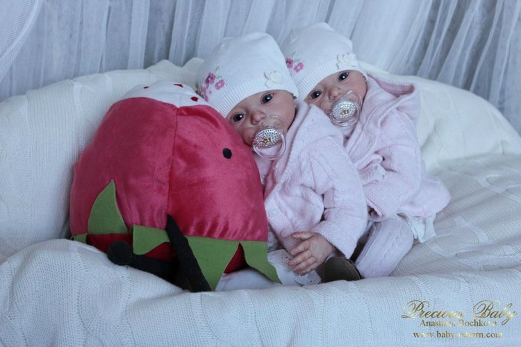 Мы двойняшки! Куклы реборн Анастасии Бочковой