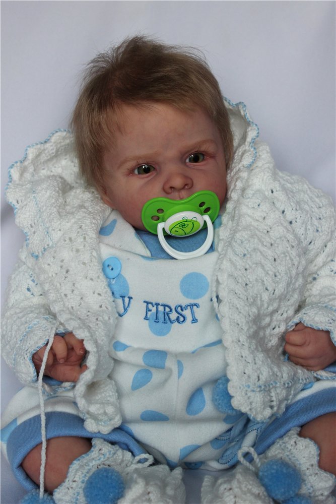 Ванюшка, серьезный мальчик. Куклы реборн Светланы Преображенской