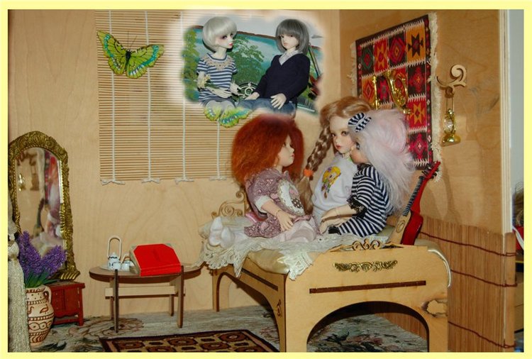 Пижамная вечеринка — Фотоистории с куклами BJD (БЖД): сериалы (фото 8)