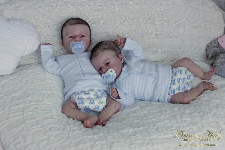 Двойное счастье! Куклы реборн Анастасии Бочковой