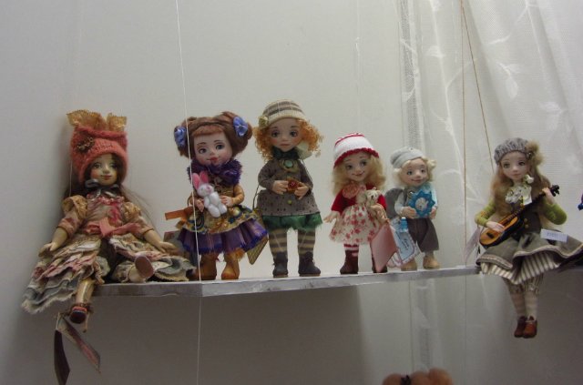 Время кукол 13. Международная выставка коллекционных кукол и мишек Тедди 2014. Фотоотчет (фото 7)