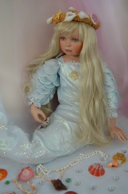 Русалки - миф или... Знакомство с куклой Sira die Meerjungfrau (морская нимфа) от Shirley