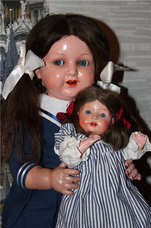 Мои новенькие девчонки. Антикварные куклы от Bruno Schmidt и Kämmer & Reinhardt (фото 3)