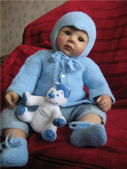 Кукла Matthias от Doris Stannat - мы зовем его Максимка (фото 9)