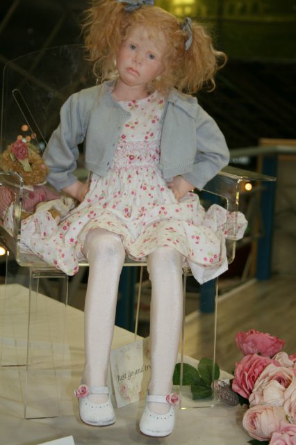 Куклы Лауры Скаттолини на выставке VII Международный салон кукол в Москве