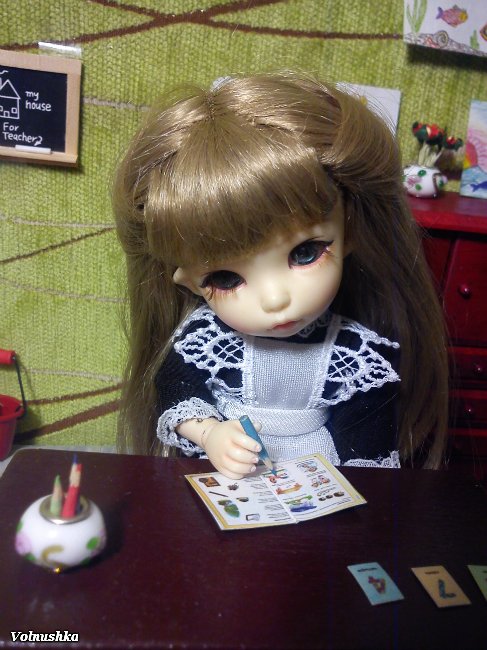 Манюня-ученица или BJD PukiFee Ante играет в школу | Бэйбики Манюня-ученица или BJD PukiFee Ante играет в школу (фото 2)