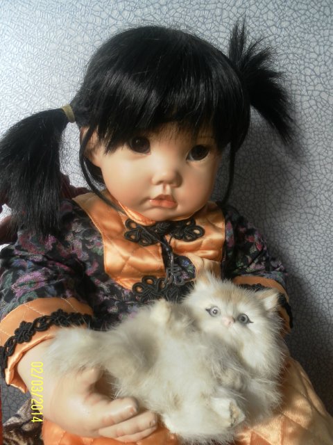 Мои малыши, фарфоровые куклы от Синди Маршнер Рольф